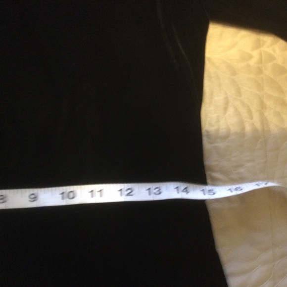 Velvet Black  dress Maggie London size 10 NEW Style by Karen Kong Like New - Picture 6 of 16